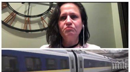 британските медии споменават добро проговори българката мария изроди бебе влак лондон