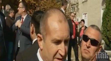 истината лъсна обединителят нацията яхна протестите радев открита война кабинета