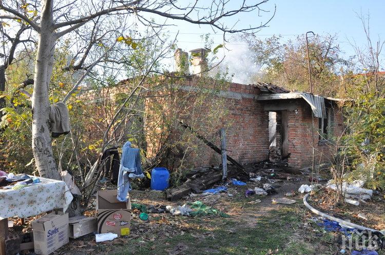 ТРАГЕДИЯ: 77-годишна жена изгоря в къщата си тази сутрин, синът й запалил пожара 