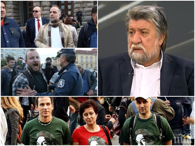 Вежди Рашидов насмете рано-рано Нова телевизия: Дайте една лопата на соросоидите поне да разберат за какво протестират! Глишев орева орталъка, когато правехме Ларгото 