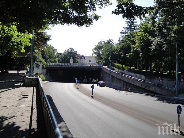 УДЪЛЖЕН СРОК: Подлезът на Гладстон в Пловдив затворен до март догодина