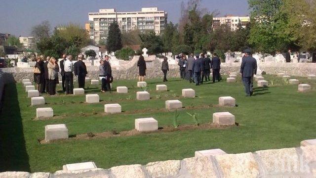 Възпоменателна церемония на британските гробове в Пловдив ще има в понеделник