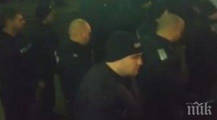 жандармеристи свалиха каски солидарни протест перник