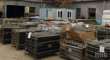 спипаха 000 литра нелегално вино стопанска постройка снимки