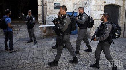 йерусалим мъж нож рани двама израелски полицаи