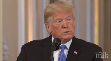 доналд тръмп предупреждение антифашистите имат големи проблеми