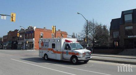 пострадали катастрофа автобус електрически стълб торонто