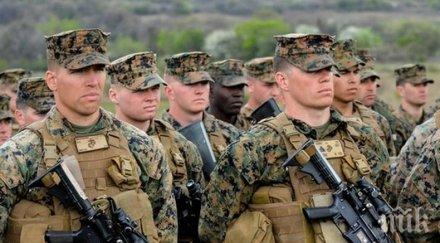 600 морски пехотинци мобилизирани спиране кервана бежанци сащ