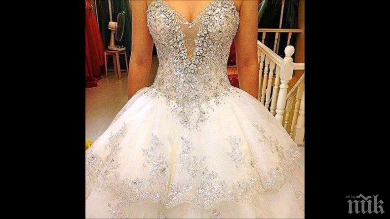 Американка взриви булчинската си рокля, за да отпразнува развода си