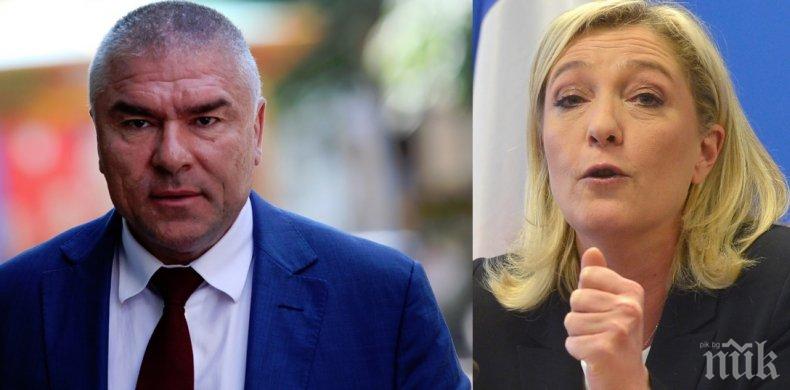 Марешки убеждава Льо Пен, че в Европа няма воля