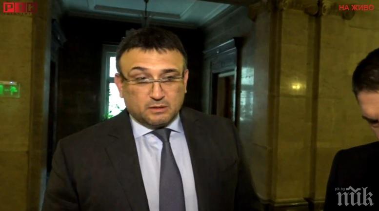 САМО В ПИК TV: Вътрешният министър Младен Маринов с коментар пред камерата ни за криминалните лица на протестите