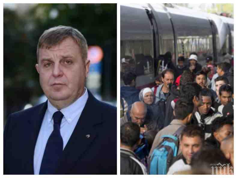 ЕКСКЛУЗИВНО В ПИК: Каракачанов разби на пух и прах пакта на ООН за миграцията: Намирисва на глобално преселение на народите!