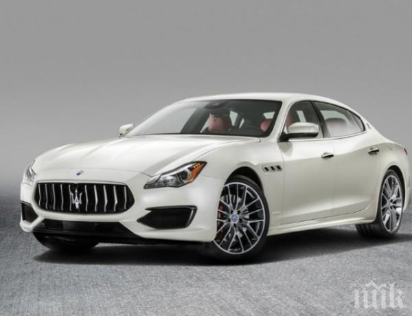 БЪРЗИ РЪЦЕ: Претарашиха луксозно Мазерати в центъра на Пловдив