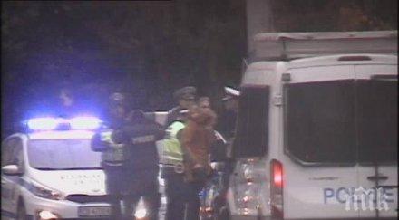 първо пик нова провокация протеста полицията преследва софиянец голф видео