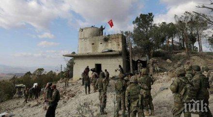 африн избухнаха боеве протурски бунтовнически групи