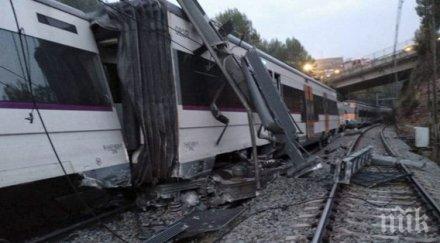 влак дерайлира барселона един загина