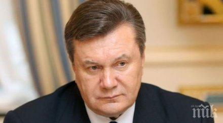 бившият президент украйна виктор янукович остане болница поне три седмици