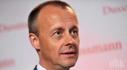 претендентът поста меркел фридрих мерц обяви печели годишно около милион евро