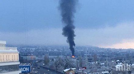 пожар горя околовръстното софия снимки
