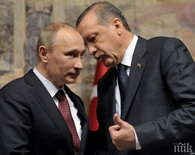 Владимир Путин: „Турски поток” е ярък пример за защита на националните интереси