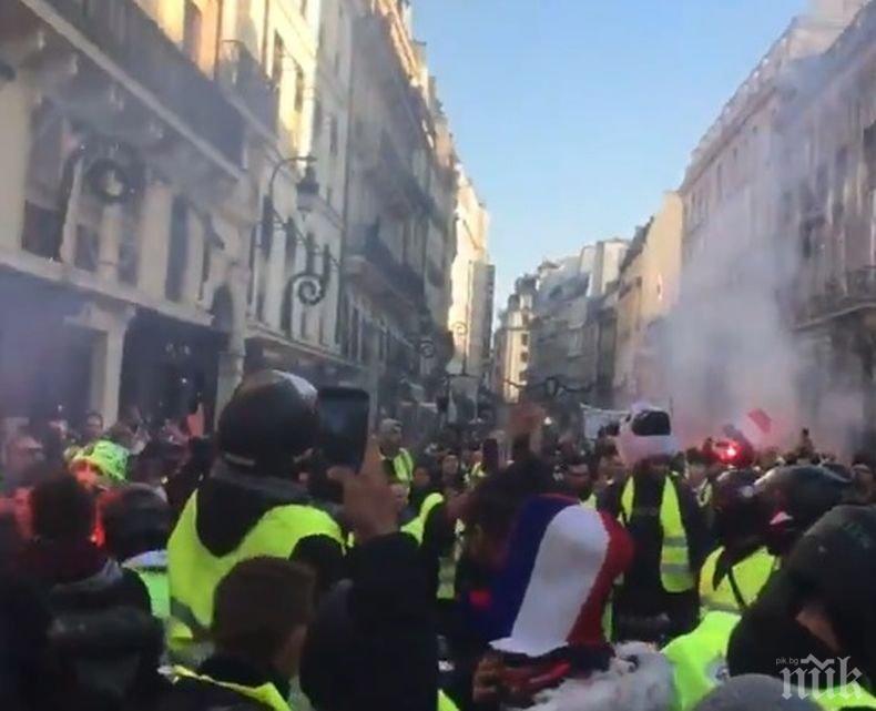 Над 400 пострадали по време на протестите срещу цените на горивата във Франция