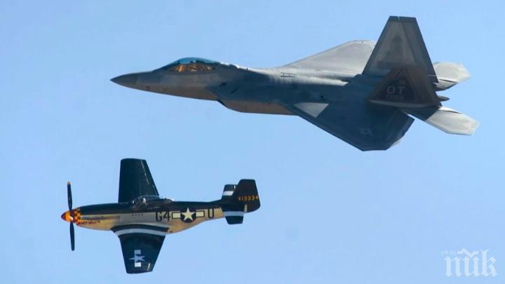 Боен самолет от Втората световна война се разби на паркинг в САЩ