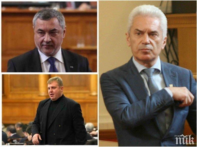 НАПРЕЖЕНИЕ: Сидеров и Атака бойкотират дебатите и гласуването на оставката на Валери Симеонов