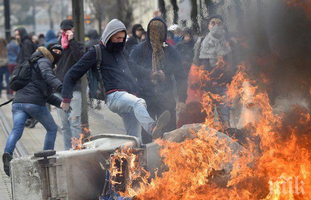 Наш тираджия арестуван при протестите във Франция