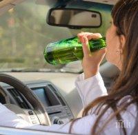 Тотално безумие - млада жена седна зад волана с 3,42 промила
