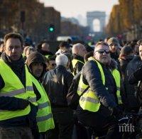 Шести пореден ден на пътни блокади във Франция срещу високите цени на горивата
