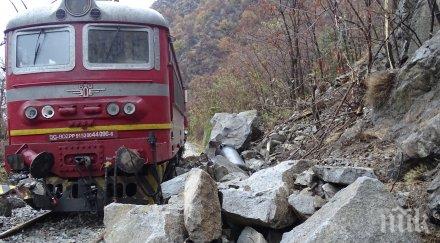 изтеглиха локомотива кресненското дефиле