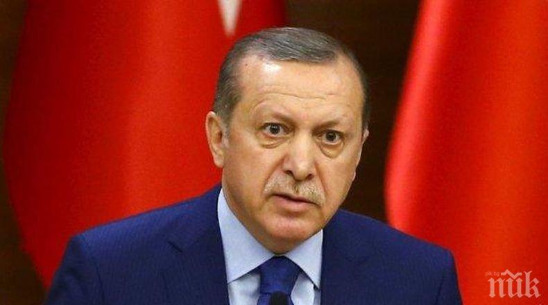 На четири очи: Президентът на Турция приема емира на Катар в Истанбул