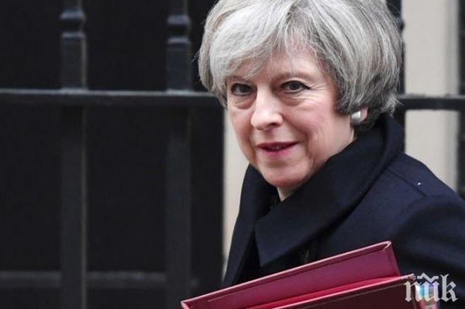 Тереза Мей: Провал на проекта за споразумение за Брекзит в британския парламент ще породи по-голямо разделение и несигурност