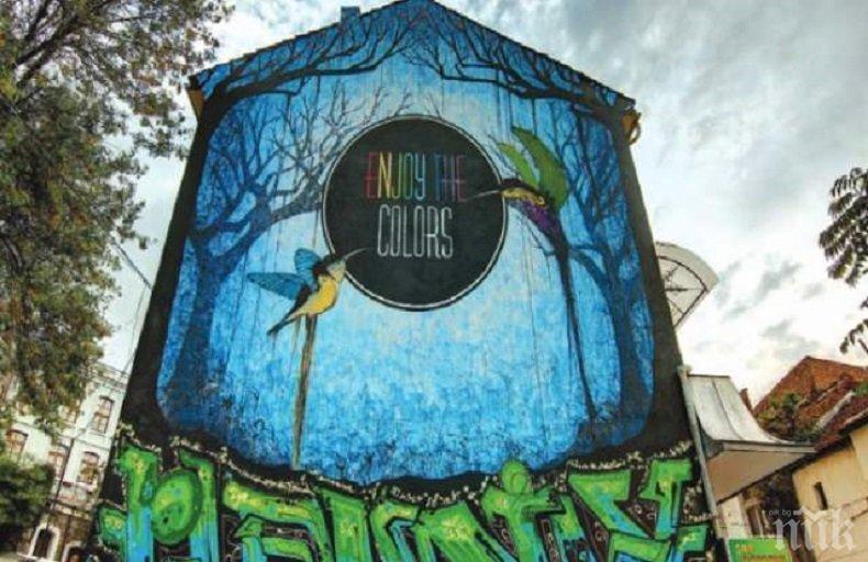 Пловдивчанин превърна в цветна приказка старинна къща в центъра