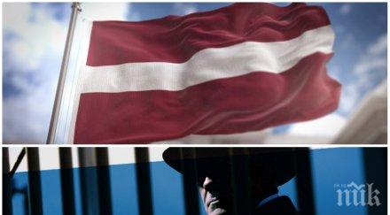 високо напрежение латвия арестува трима руски шпиони