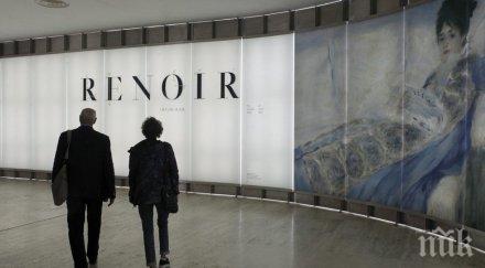 откраднаха картина реноар виена