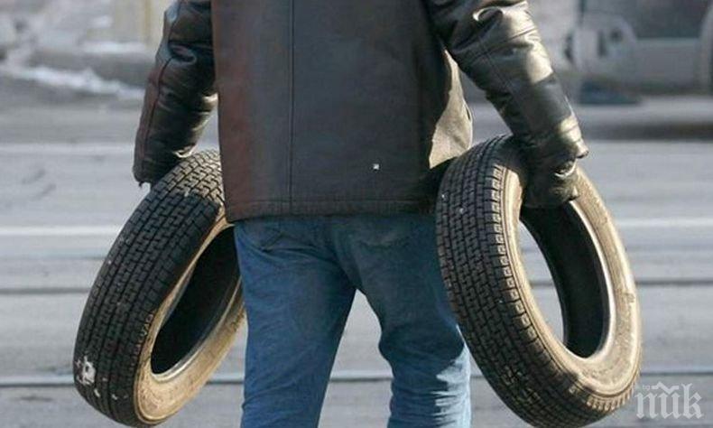 Борба за чист въздух: Събраха 10 000 стари гуми, 30 акта за горене в София
