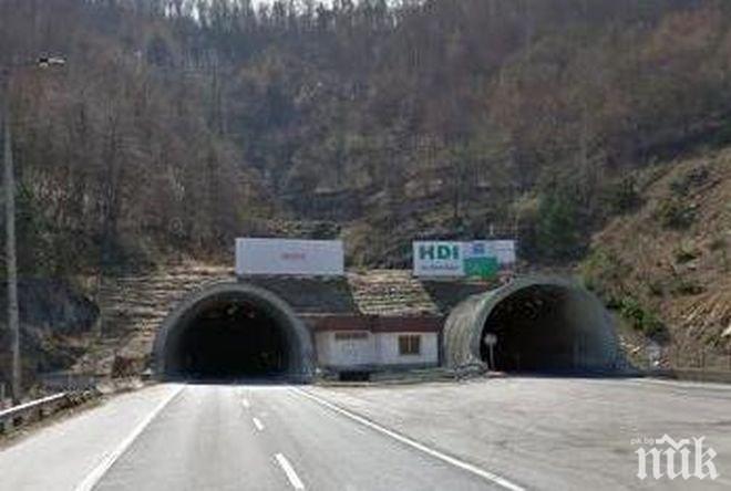 Ограничават движението в тунела „Правешки ханове“