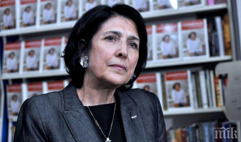 Кандидатът на управляващата партия води на президентските избори в Грузия