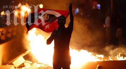 ердоган заплаши протестиращите таксим бой