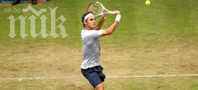 Федерер се реваншира на Хаас и е на финал в Хале