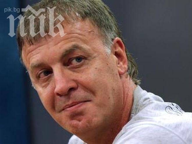 Сираков дръпна реч на футболистите на Левски