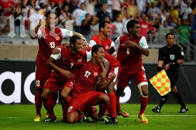 Влезлият в историята голаджия на Таити мечтае за Барселона