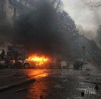 110 ранени след поредна нощ на протести в Париж
