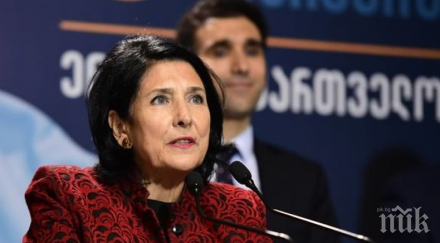 пръв път жена става президент грузия