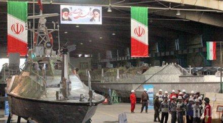 иранският боен флот пусна въоръжение разрушител родно производство ново поколение