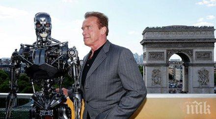 дядо арни щади колената шварценегер започнаха предават