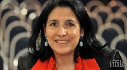 току избраният президент грузия смята време приятелство русия