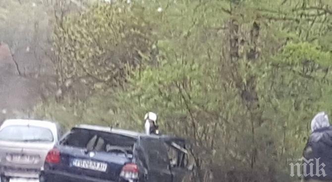 Кола се заби в автомобил на Пътна помощ, дете пострада