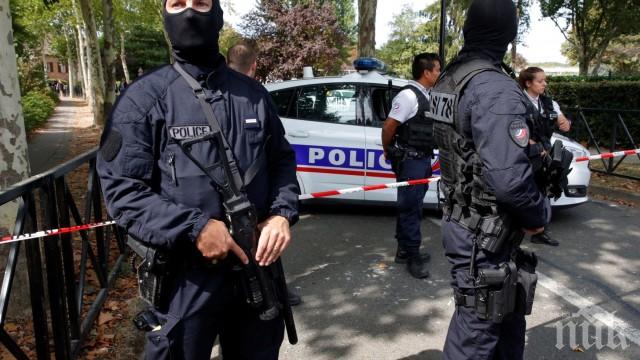 Жена се барикадира в банка във Франция, плаши да я взриви